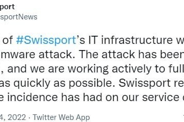 国际航港巨头遭勒索软件攻击：运营受干扰 航班延误